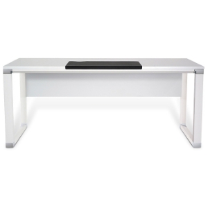 Pure Office 71'' Executive Desk - White Lacquer 