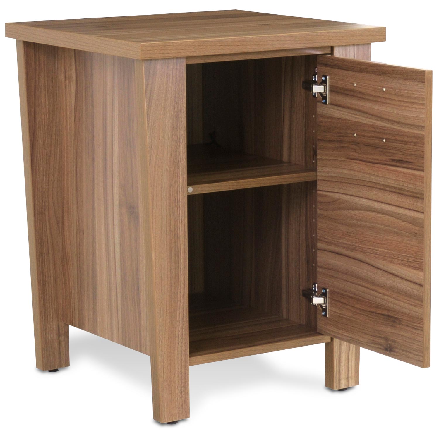 Modern Office Printer Stand - Walnut | DCG Stores