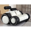 Gene Two-Toned 3 Piece Leather Sofa Set - VIG-4088-HL