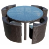Penwyn Round Outdoor Dining Set - VIG-7025-5PC