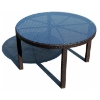Penwyn Round Outdoor Dining Set - VIG-7025-5PC