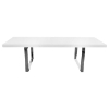 Armani Xavira White Dining Set with Extending Table - VIG-AA835-180-0099-5PC