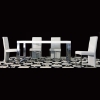 Armani Xavira White Dining Set with Extending Table - VIG-AA835-180-0099-5PC