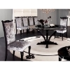 Armani Xavira Round Black Tinted Glass Table - VIG-AC836-150-DT