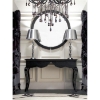 Armani Xavira Black Lacquer Console Table - VIG-AK640-137-ST