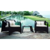 Molesworth Black Patio Chairs and Side Table - VIG-H28-3PC