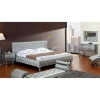 Monte Carlo Platinum Edition Silver Modern Bed - VIG-MONTECARLO-PLATINUM-BED