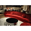 Divani Casa Cosmopolitan Mini Sectional Sofa - Red, Tufted - VIG-VG2T0618A-RED