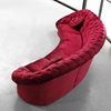 Divani Casa Cosmopolitan Mini Sectional Sofa - Red, Tufted - VIG-VG2T0618A-RED