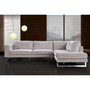 Divani Casa Milano Sectional Sofa - Beige 