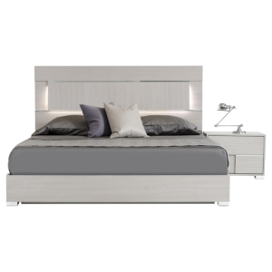 Modrest Ethan Italian 2 Pieces Modern Bedroom Set - Gray 