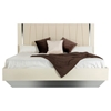 Modrest Luxor Italian Modern Platform Bed - Beige - VIG-VGACLUXOR-BED-BGE