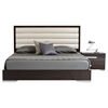 Nova Domus Romano Italian 2 Pieces Modern Bedroom Set - Ebony and White - VIG-VGACROMANO-BED-SET