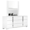 Modrest San Marino Dresser - White, 6 Drawers - VIG-VGACSANMARINO-DSR-WHT