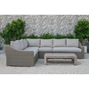 Renava Pacifica Outdoor Wicker Sectional Sofa Set - Beige - VIG-VGATRASF-126