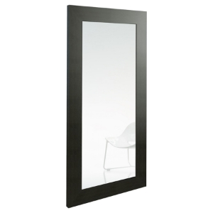 Modrest Beth Modern Rectangular Floor Mirror - Wenge 