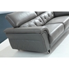 Divani Casa Perry Leather Sofa Set - Gray - VIG-VGBNS-9199-GRY
