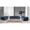Divani Casa Delilah Sofa Set - Blue - VIG-VGCA1546-BLU