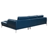 Divani Casa Drancy Sectional Sofa - Blue - VIG-VGCA1579ANG-BLU