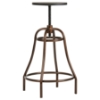 Modrest Fritch Modern Bar Stool - Black and Bronze - VIG-VGCBT-14008