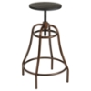 Modrest Fritch Modern Bar Stool - Black and Bronze - VIG-VGCBT-14008