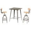 Modrest Thomas Square Bar Table - Gray - VIG-VGCBT-14042B-GRY