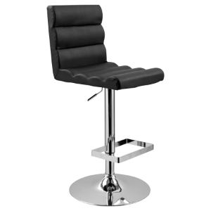 Modrest Barstool - Chrome Base, Swivel, Adjustable 