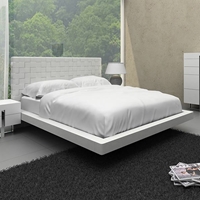 Modrest Voco Platform Bed - White