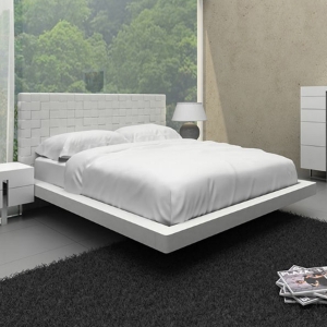 Modrest Voco Platform Bed - White 