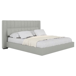 Modrest Voco Modern Platform Bed - Gray 
