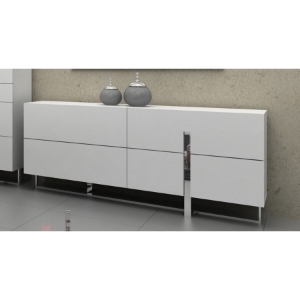 Modrest Voco Dresser - White, 4 Drawers 