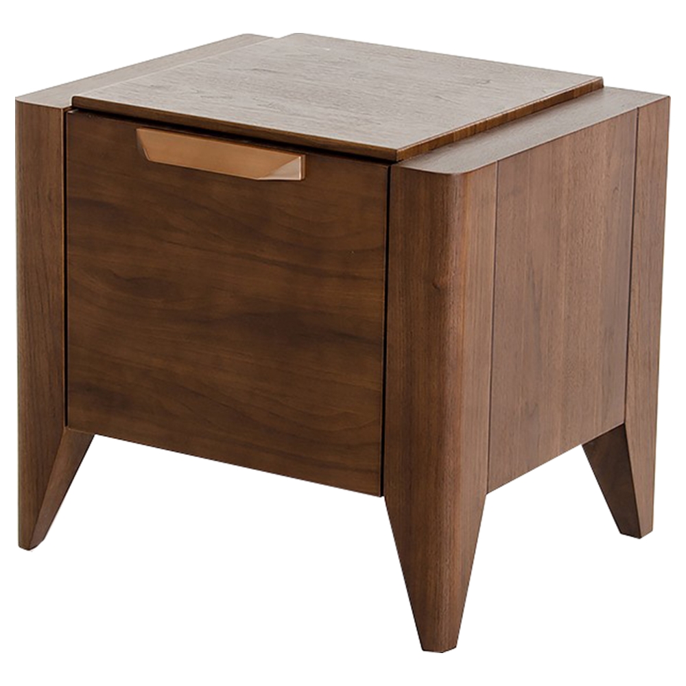 tobacco nightstand Keaton Handcrafted 4 Drawer Nightstand, Vintage making it perfect for creating the most tranquil environment in the house Liberty Furniture Saddlebrook Tobacco Nightstand