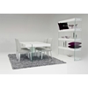 Modrest Aura Modern Floating Rectangular Dining Table - White - VIG-VGCNAURAWHT