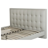 Modrest Hera Modern Leatherette Platform Bed - Gray - VIG-VGCNHERA-BED