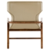 Modrest Olenna Accent Chair - Taupe, Walnut - VIG-VGCSLC-1509