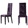 Versus Eva Dining Chair - Purple, Tufted (Set of 2) - VIG-VGDVLS302