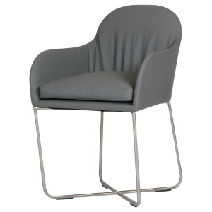 Modrest Sweeny Dining Chair - Gray 
