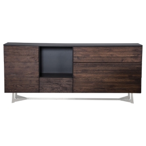 Modrest Wharton Modern Buffet - Dark Oak 