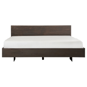 Modrest Selma Platform Bed - Dark Oak 
