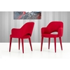 Modrest Williamette Dining Chair - Red - VIG-VGEUMC-8980CH-A-RED