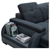 Divani Casa Sectional Sofa - Dark Blue - VIG-VGEV-SP-5132