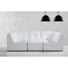 Divani Casa Sectional Sofa - White, Tufted - VIG-VGEV207-WHT