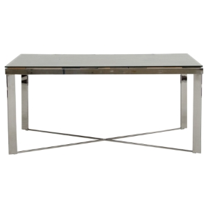 Modrest Santiago Rectangular Dining Table - Gray 