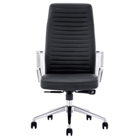 Modrest Barra Modern High Back Office Chair - Black