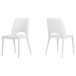 Modrest Yael Dining Chair - White (Set of 2) 