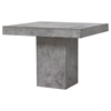Modrest Yem Concrete Square Dining Table - Gray - VIG-VGGR640970-GRY