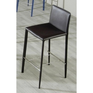 Modrest Modern Leatherette Barstool - Black 