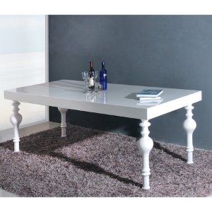 Modrest Nayri Dining Table - White 