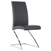 Modrest Angora Modern Dining Chair - Gray (Set of 2)