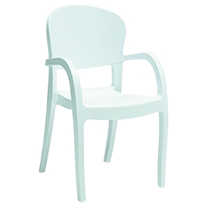 Modrest Temptress Dining Chair - White 